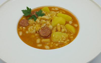 Empedraillo con chorizo