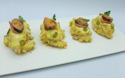 Ensaladilla de atún y mejillones