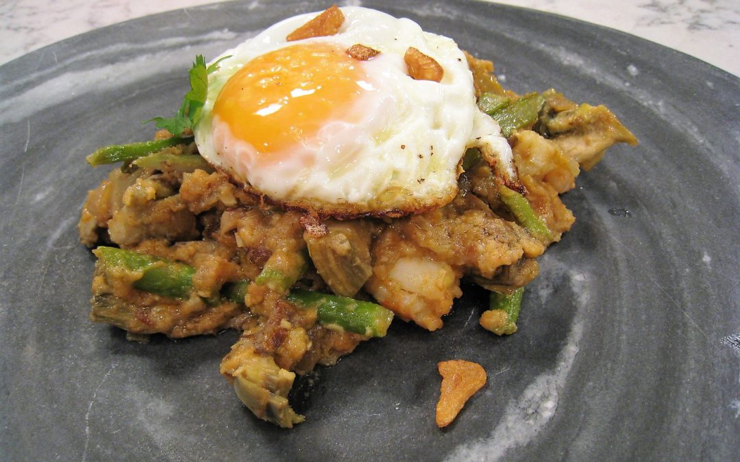 “Esparragao” andaluz con huevo