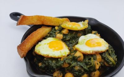 Espinacas con garbanzos
