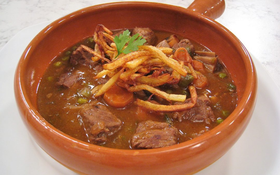 Estofado de añojo al vino tinto