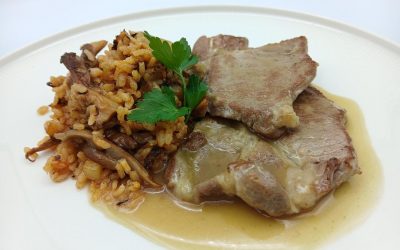 Filetes de lomo en salsa de miel