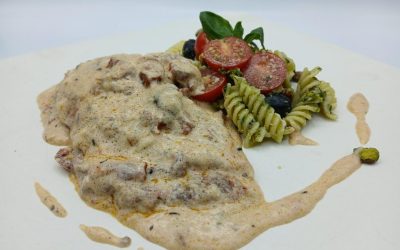 Filetes de pollo en salsa