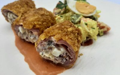 Flamenquín de jamón y queso