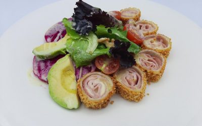 Flamenquines de york y queso