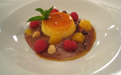 Flan de Naranja
