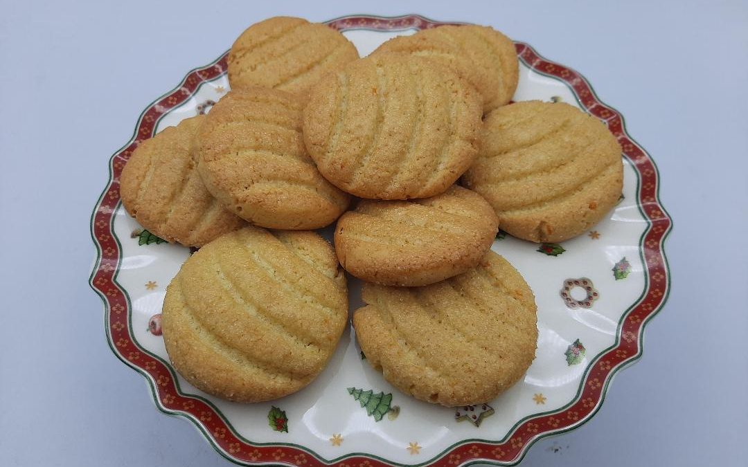 Galletas de naranja