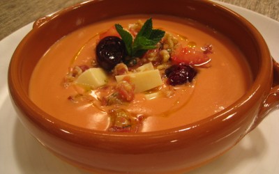 Gazpacho de Cerezas