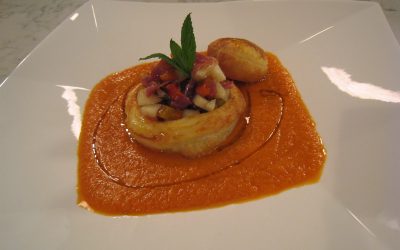 Gazpacho de Pimientos asados