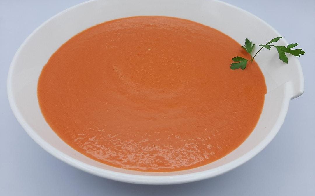 Gazpacho de Sandía y Manzana .