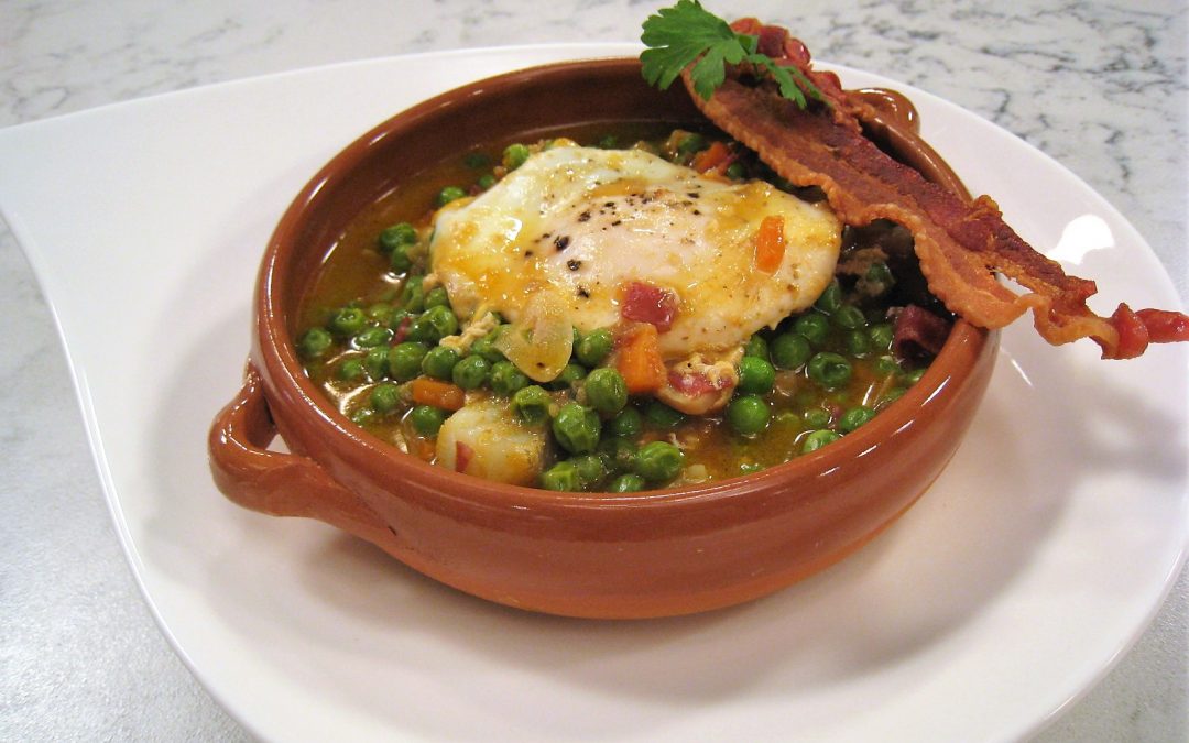 Guisantes con Bacalao