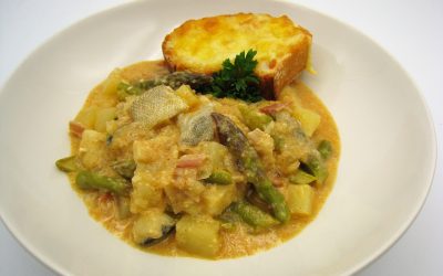 Guisillo de espárragos