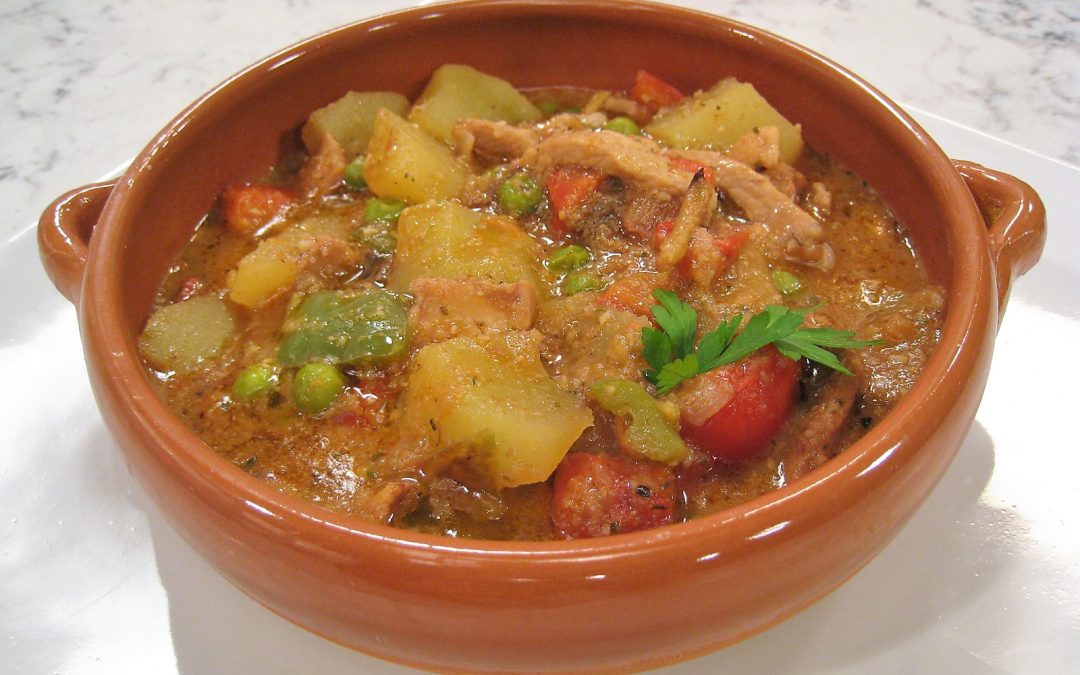 Guiso de patatas con setas