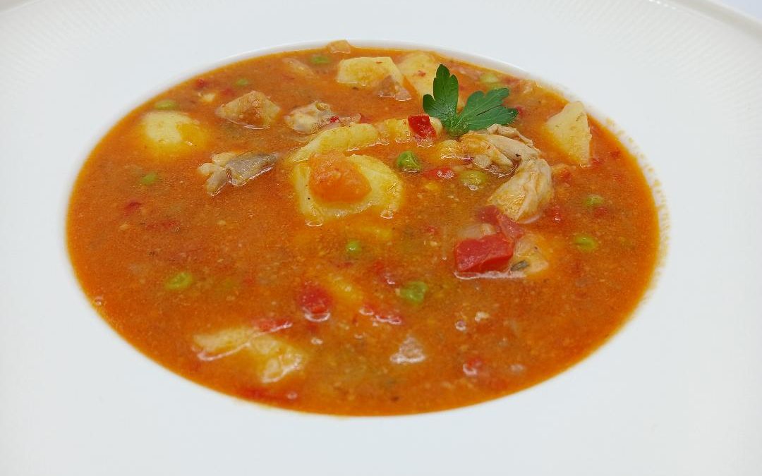 Guiso de pollo con patatas