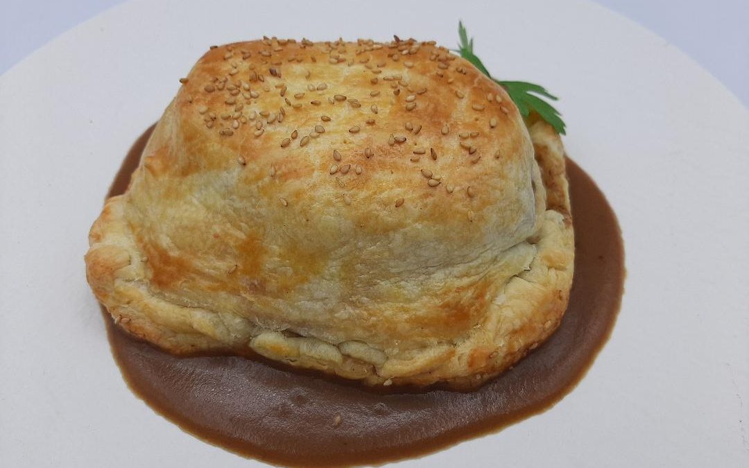 Hamburguesa en hojaldre