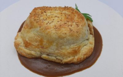 Hamburguesa en hojaldre