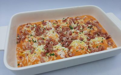 Huevos rellenos de salmorejo