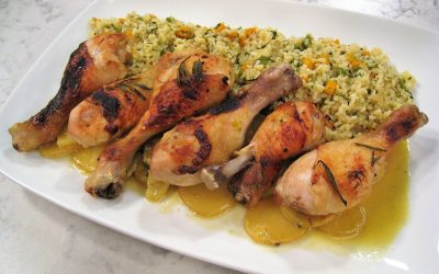 Jamoncitos de Pollo asados