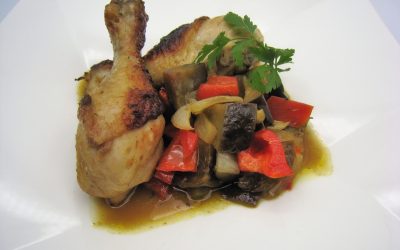 Jamoncitos de pollo asados