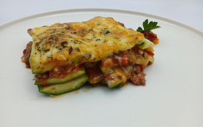 Lasaña de calabacín