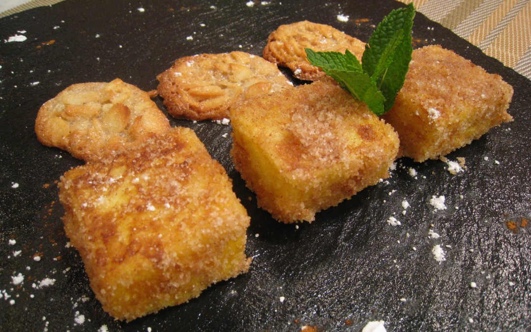 Leche frita sin lactosa