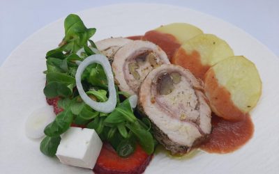 Lomo asado con patatas