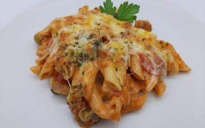 Macarrones gratinados