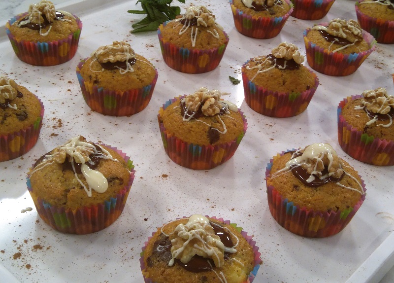 Magdalenas de Chocolate