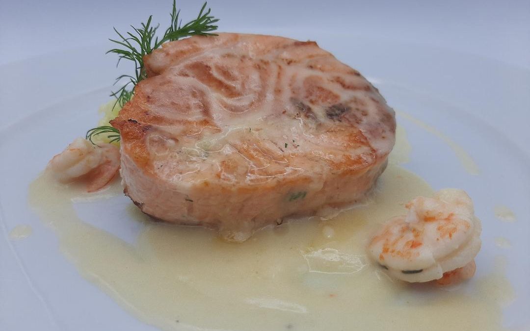 Medallón de salmón