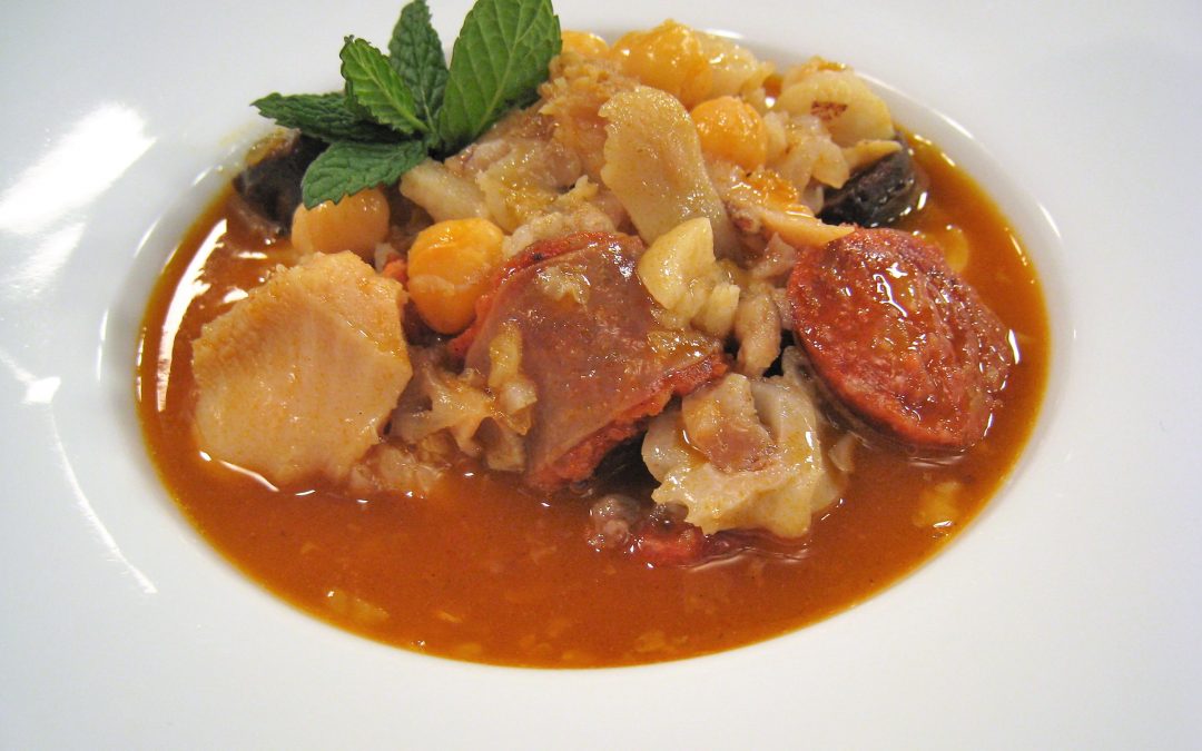 Menudo de garbanzos