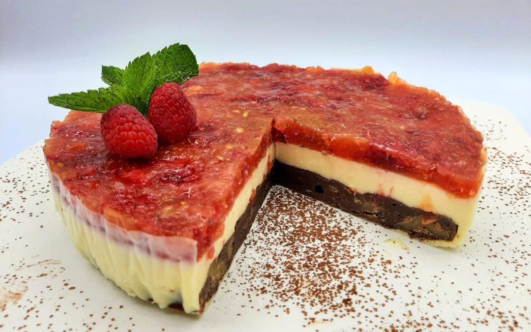 Mousse de chocolate blanco