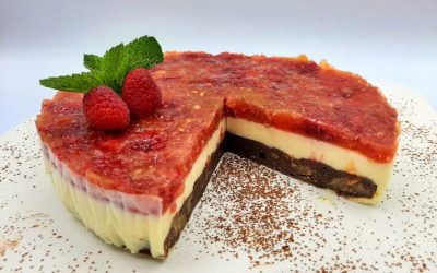 Mousse de chocolate blanco