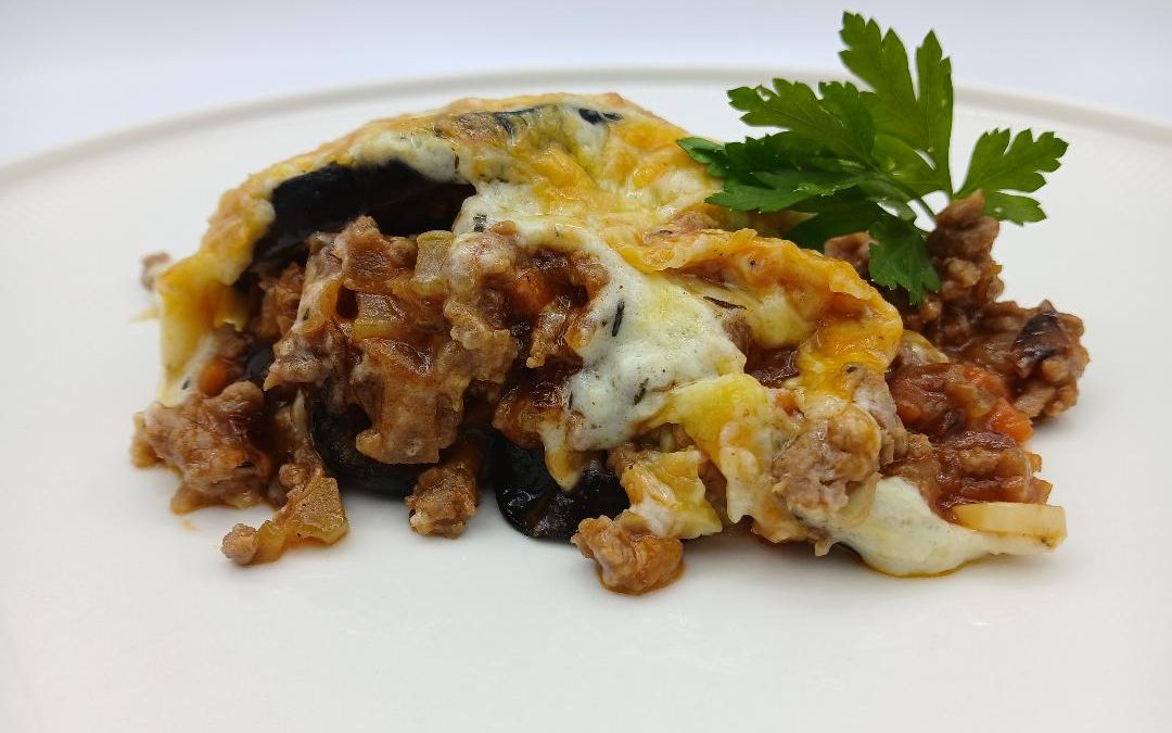 Musaka de boloñesa