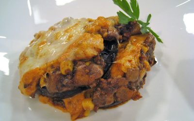 Musaka de morcilla