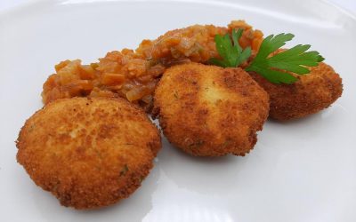 Nuggets de merluza y gambas