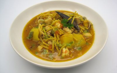 Olla Marinera con fideos