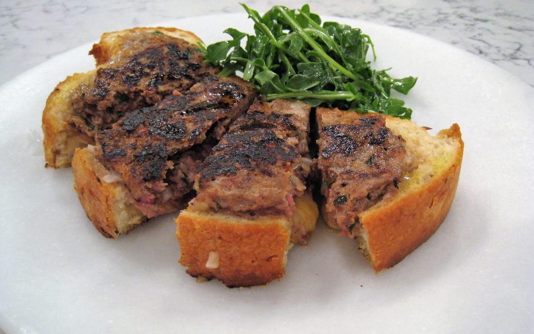 Panburguesa con queso