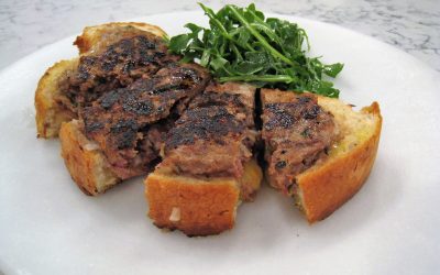 Panburguesa con queso