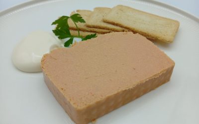 Pastel frío de atún