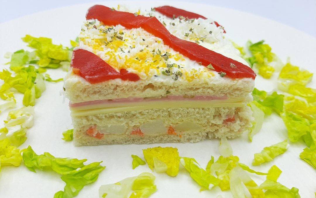 Pastel de ensaladilla