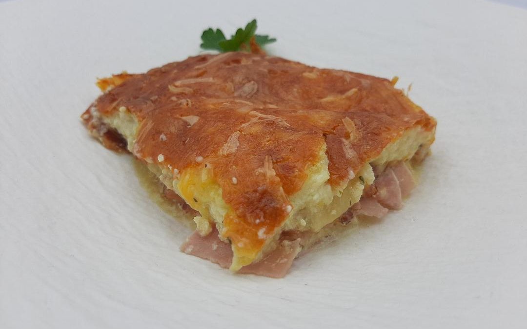 Pastel de pan de molde