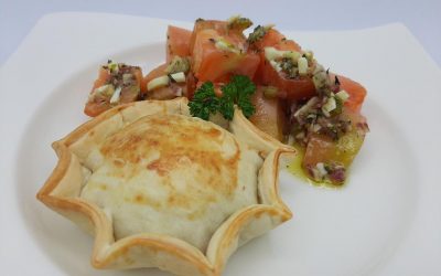 Pastelitos de pescado y marisco