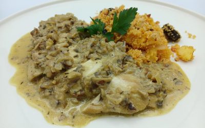 Pechugas en salsa de mostaza