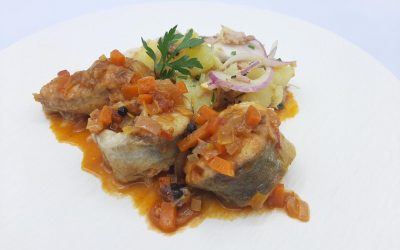 Pescada en escabeche