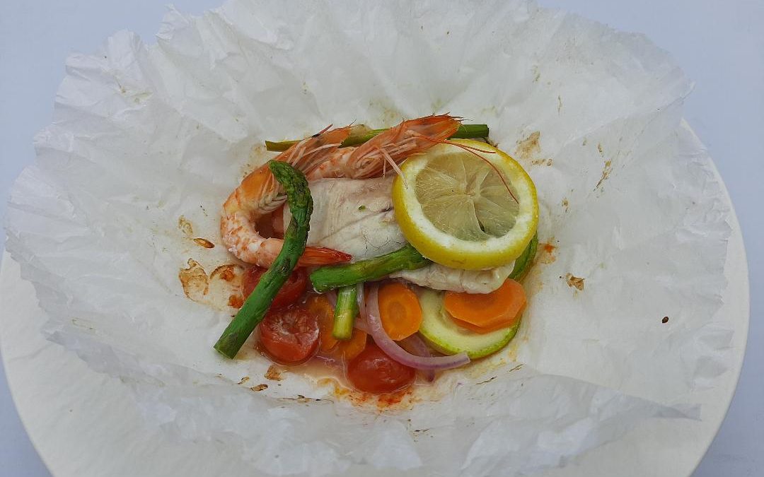 Pescado de papillote