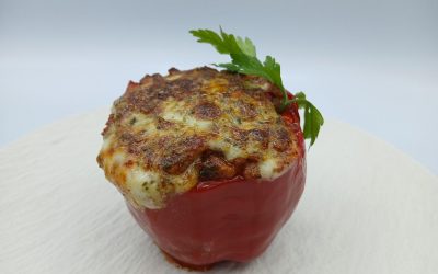 Pimientos rellenos de carne