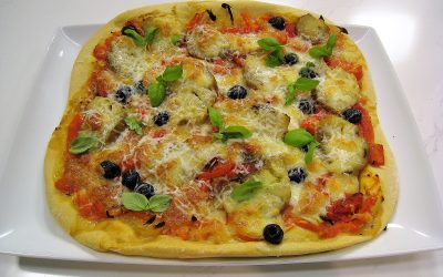 Pizza vegetal