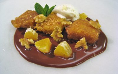 Poleá con chocolate