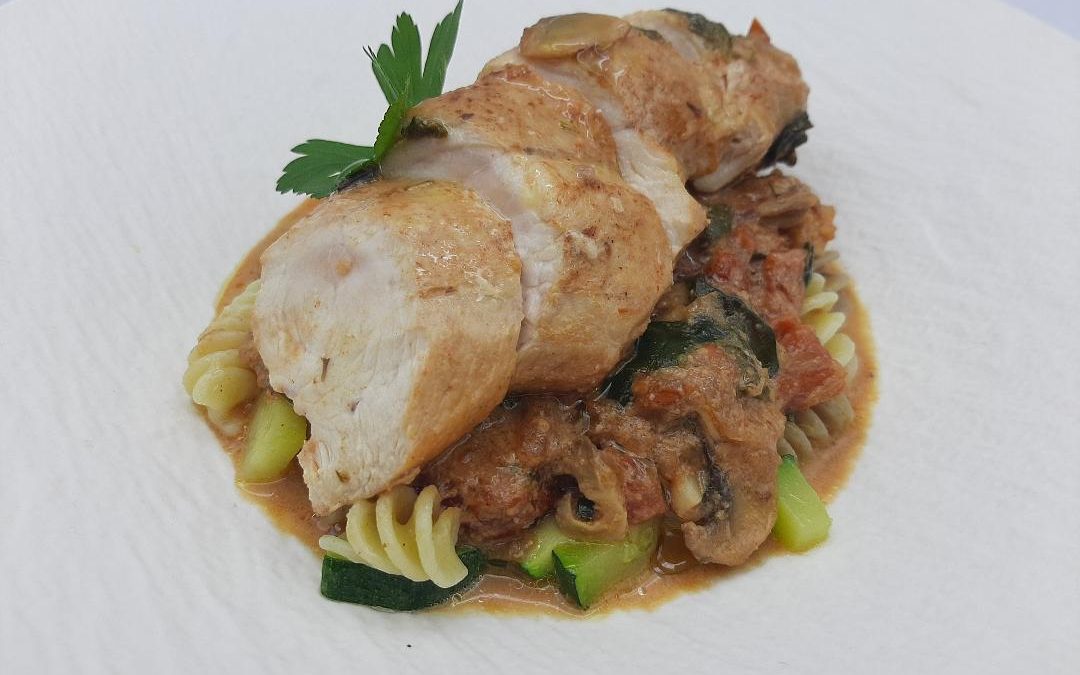 Pollo a la campesina