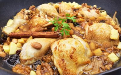 Pollo a la canela